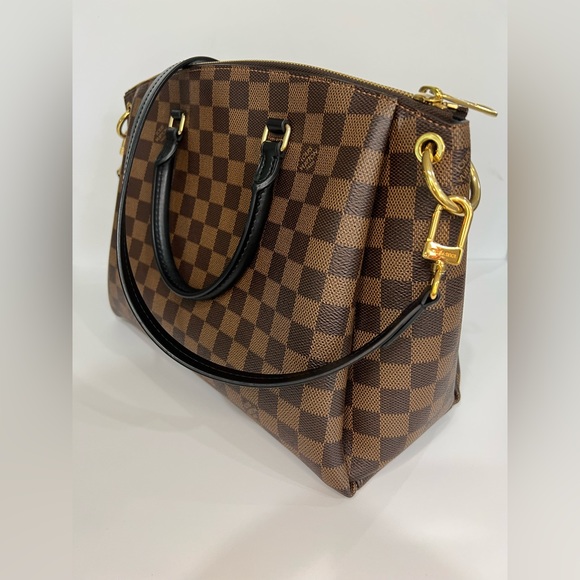 💎 Authentic 💎 Louis Vuitton Damier Ebène Odeon Tote MM in Impeccable Condition - Picture 12 of 16